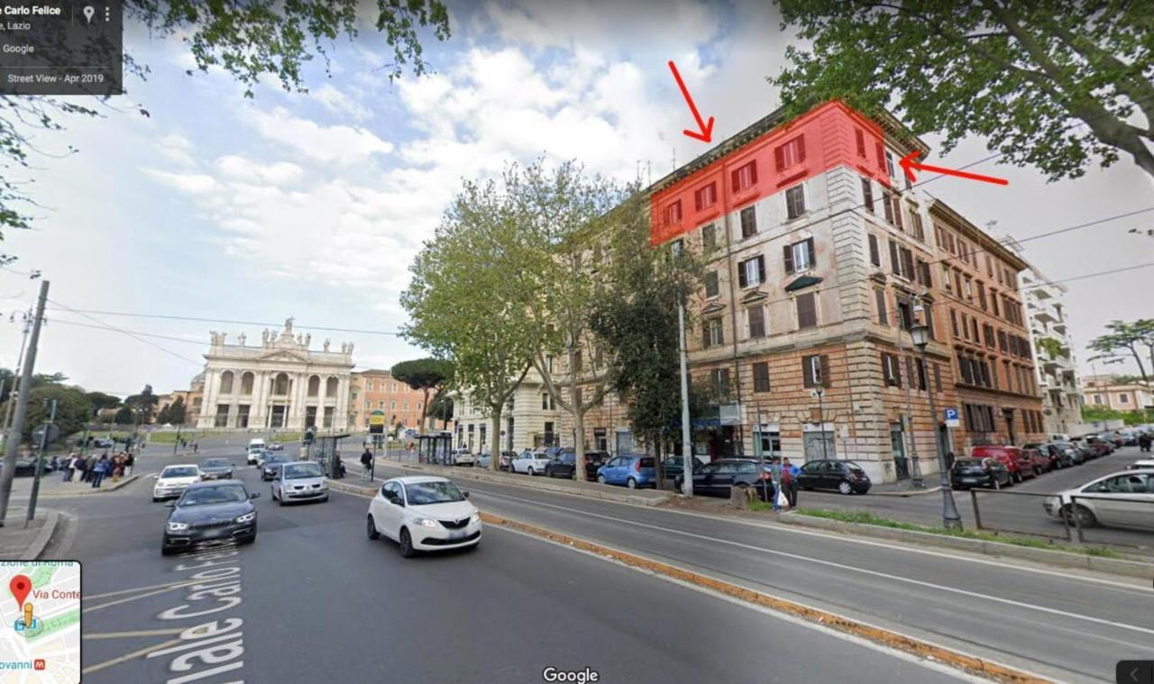 Attico In San Giovanni Laterano Рим Экстерьер фото